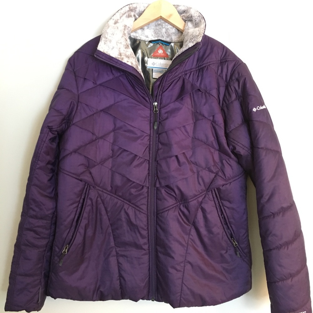 Colombia Omni-heat Winter Jacket - Purple